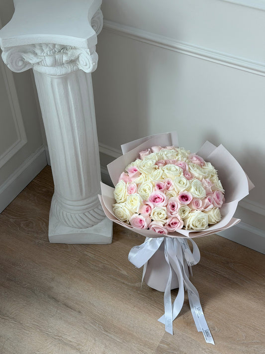 Pink & White Mix - Premium
